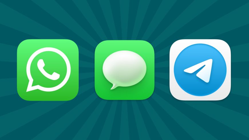 Messages-WhatsApp-Telegram-app-icons
